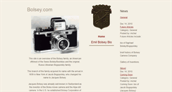 Desktop Screenshot of bolsey.com