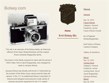 Tablet Screenshot of bolsey.com